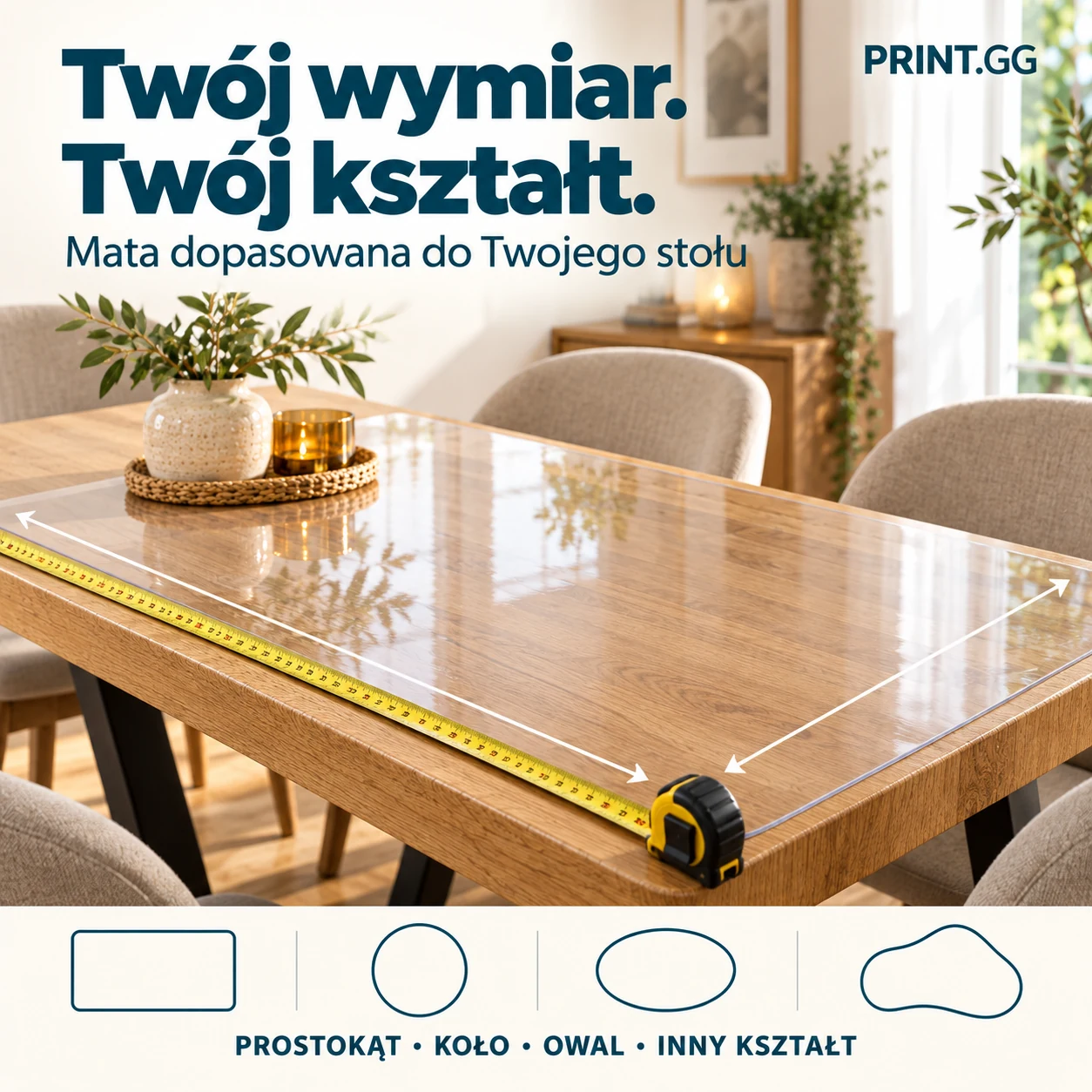 Wymiar i kształt