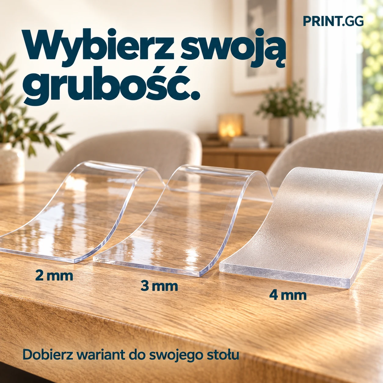 Grubości mat