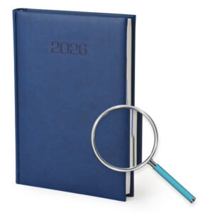 Kalendarz książkowy Dzienny Blue ~A5 Vivella