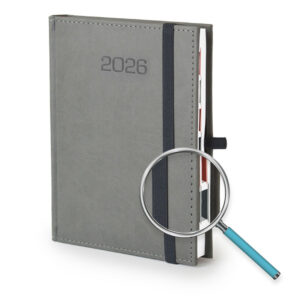 Kalendarz książkowy Firmowy z gumką ~A5 Vivella