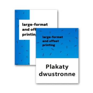 Plakaty dwustronne