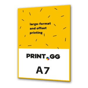 Ulotki standardowe A7 (74 x 105 mm)