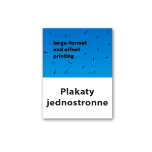 Plakaty jednostronne