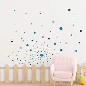 Naklejki ścienne - kropki