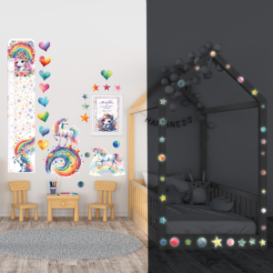 Naklejki ścienne dziecięce – Jednorożce