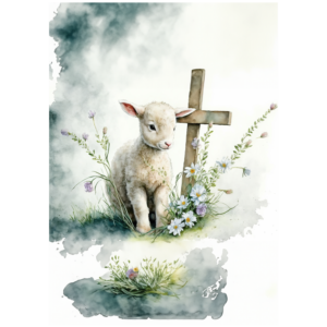 Baner na Wielki Post i Wielkanoc - wzór 08