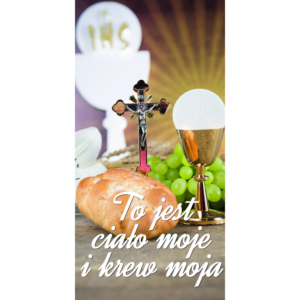 Baner na Boże Ciało - wzór 01