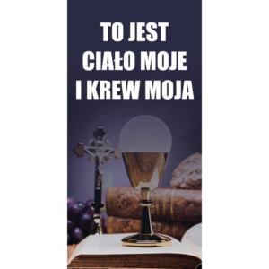 Baner na Boże Ciało - wzór 14