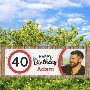 Baner urodzinowy personalizowany - wzór 10