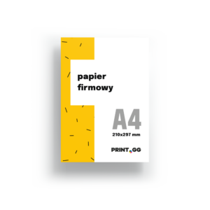 Papier firmowy A4