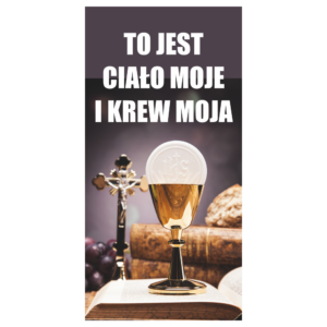 Baner na Boże Ciało - wzór 28