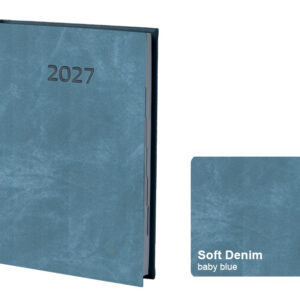 Kalendarz książkowy Dzienny A5 Soft Denim