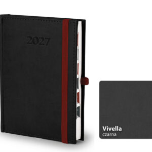 Kalendarz książkowy Firmowy z gumką ~A5 Vivella