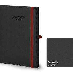 Kalendarz książkowy Firmowy z gumką ~B5 Vivella