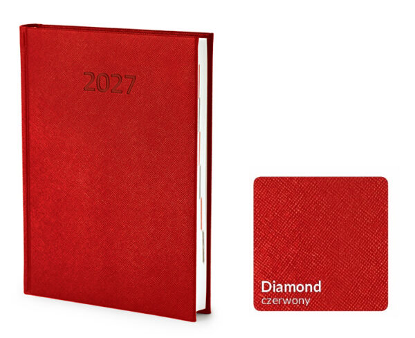 Kalendarz książkowy Dzienny ~A5 Diamond
