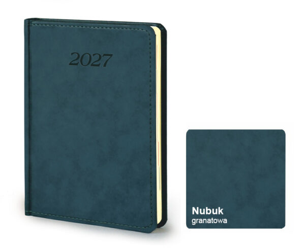 Kalendarz książkowy Eleganto A5 Nubuk