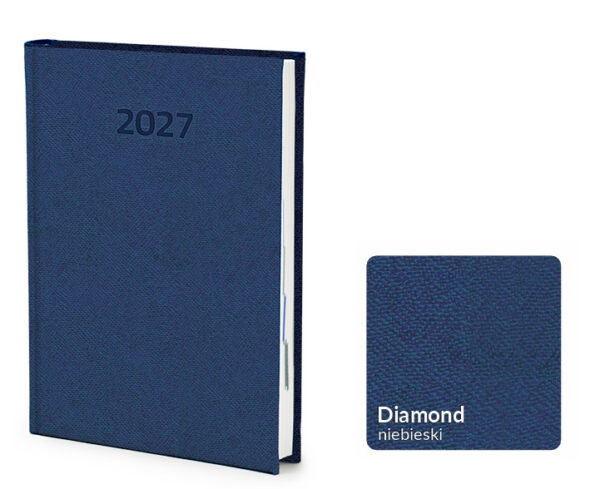Kalendarz książkowy Dzienny ~A5 Diamond