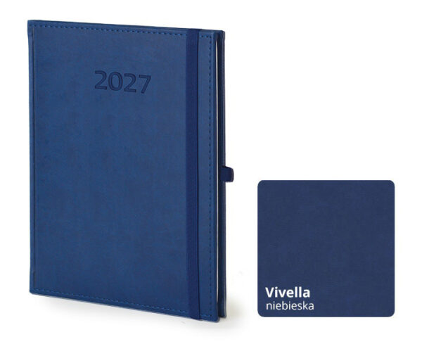 Kalendarz książkowy Firmowy z gumką ~B5 Vivella