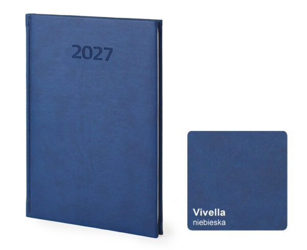 Kalendarz książkowy Tygodniowy Blue ~B5 - Vivella