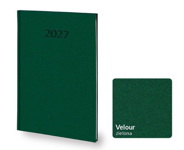 Kalendarz książkowy Tygodniowy B5 Velour