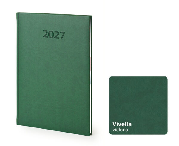 Kalendarz książkowy Tygodniowy z notesem ~A5 Vivella