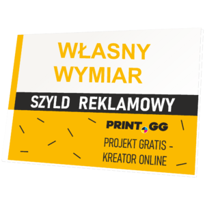 Szyld reklamowy PCV #3mm na wymiar