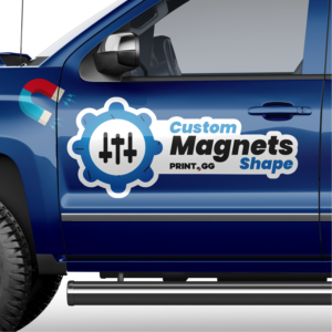 Magnetschild fürs Auto - in jeder Wunschform