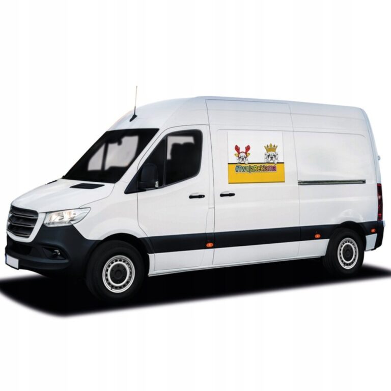 Magnes na auto – reklama magnetyczna 60×95 – Print.gg